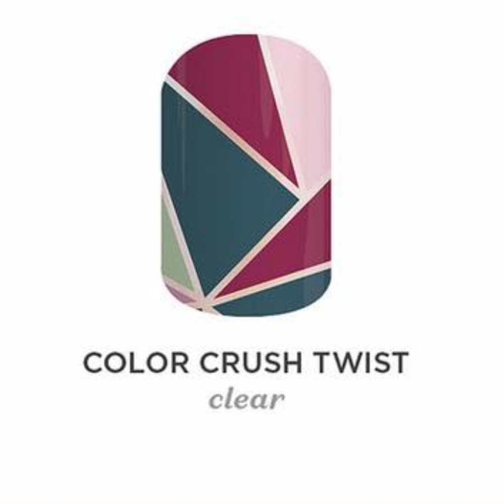 💅$3 Bundle Item Jamberry Nail Wrap - Color Crush Twist